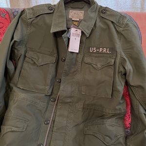 Polo Ralph Lauren Women’s Relaxed Fit Surplus Broken-Twill Jacket